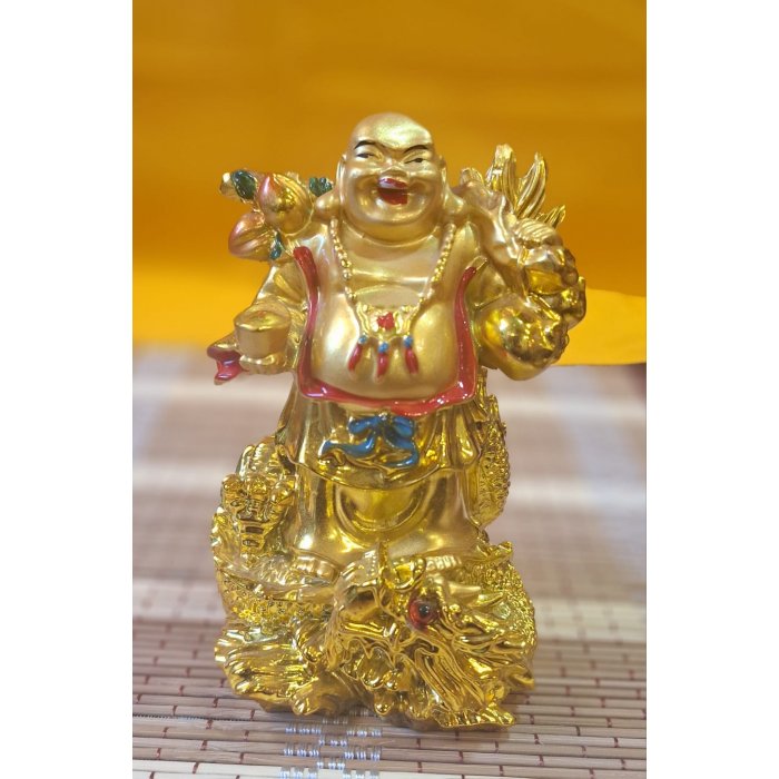 Resin Hotei Heykeli 13cm -57303-