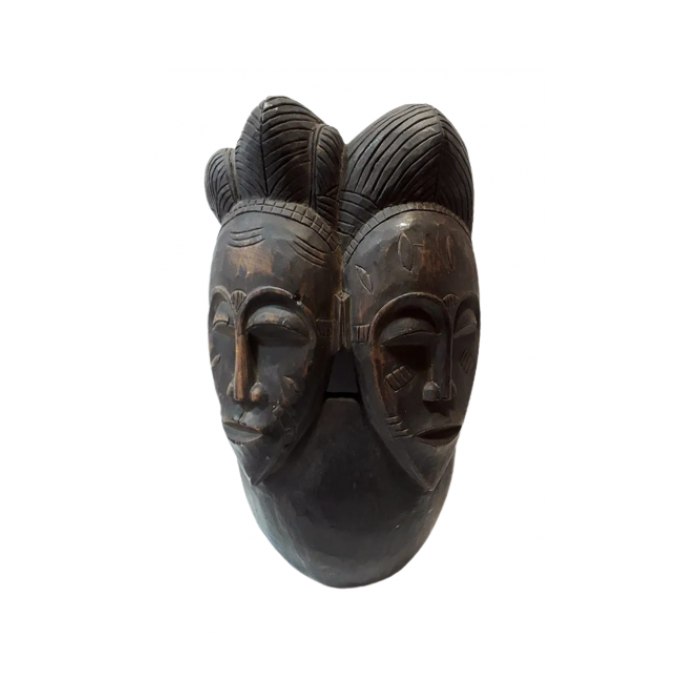 Ahşap Afrika Maske  55cm -56813-