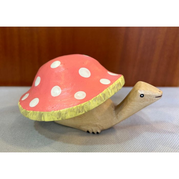 Ahşap Kaplumbağa Pembe 13 cm 60039