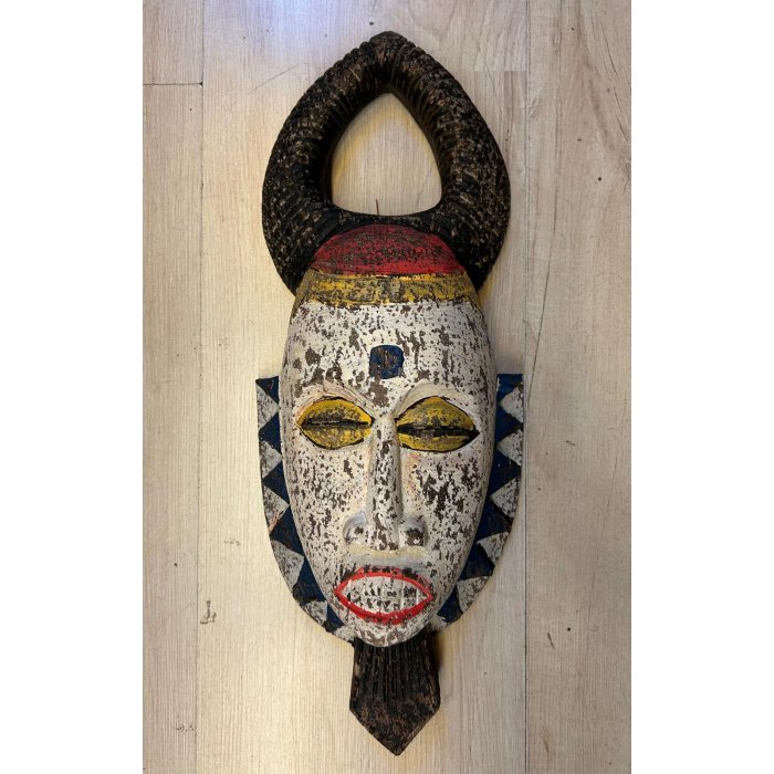Ahşap Mask Antik 50 cm 56823-1