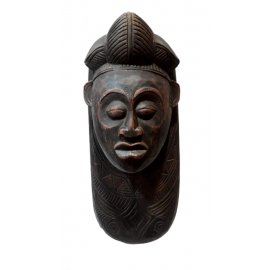 Ahşap Afrika Maske  55cm -56813-