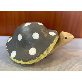 Ahşap Kaplumbağa Gri 13 cm 60039