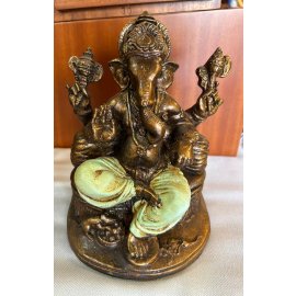 Resine Ganesha Taht 18 cm. 56535