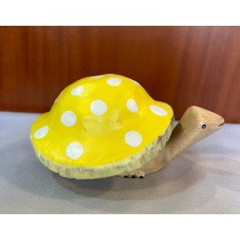 Ahşap Kaplumbağa Sarı 13 cm 60039