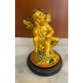 Resine Yaldızlı 1 ci  Melek  9 cm 57305