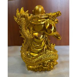 Resine Yaldızlı Hotei 13 cm. 57303