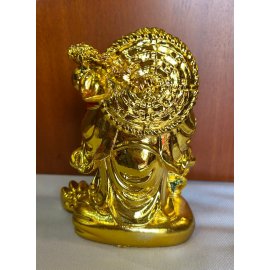 Resine Yaldızlı Hotei 13 cm 57303