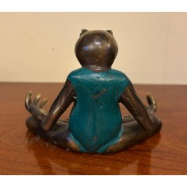 Bronz yoga kurbağa 60138